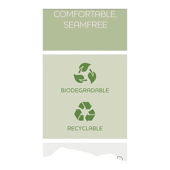 Pretty Polly NIP Eco Wear Sustainable Seamfree Basic Briefs Panty Cinnamon SM - Picture 6 of 14